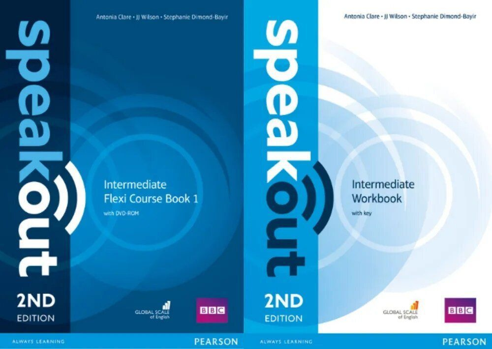SpeakOut Intermediate (2 Edition) Набор Student's Book + Workbook + CD Speakout Intermediate 2nd Edition Odpowiedzi