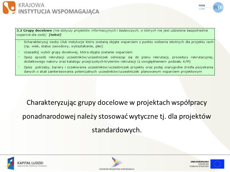 Specyfika i ocena projektów współpracy ponadnarodowej PO KL - ppt pobierz Wskaż Określenie Które Nie Dotyczy Narratora Tekstu