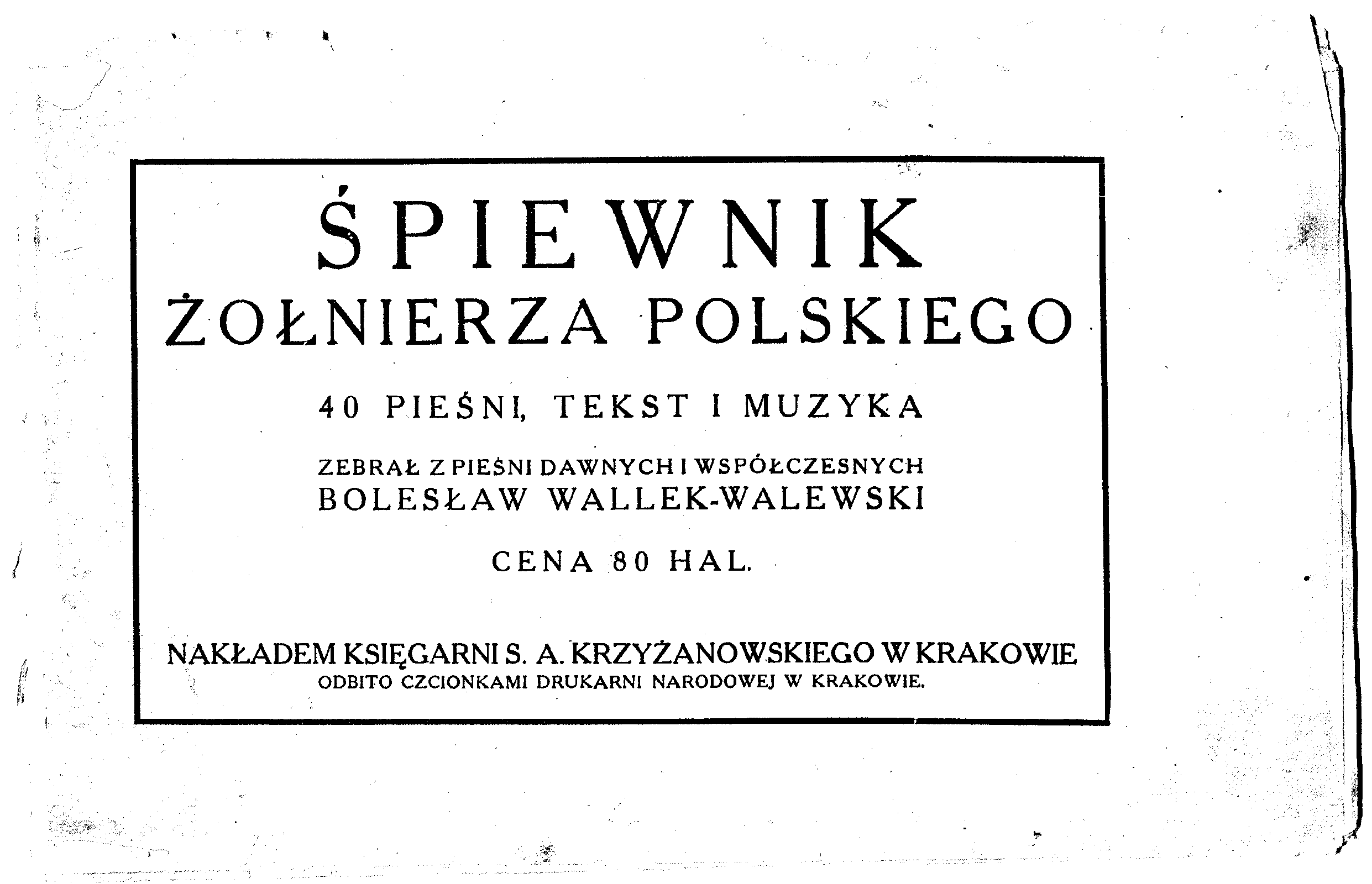 Losy żołnierza I Dzieje Oręża Polskiego