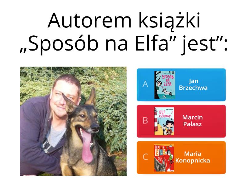 Sposób na Elfa - Test Test Z Lektury Sposob Na Elfa