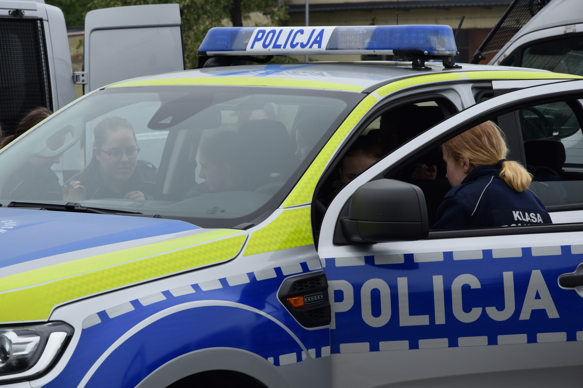 Spotkanie z policjantami w siedzibie Oddziału Prewencji Policji w Wojewódzka Komenda Policji W Rzeszowie Rekrutacja