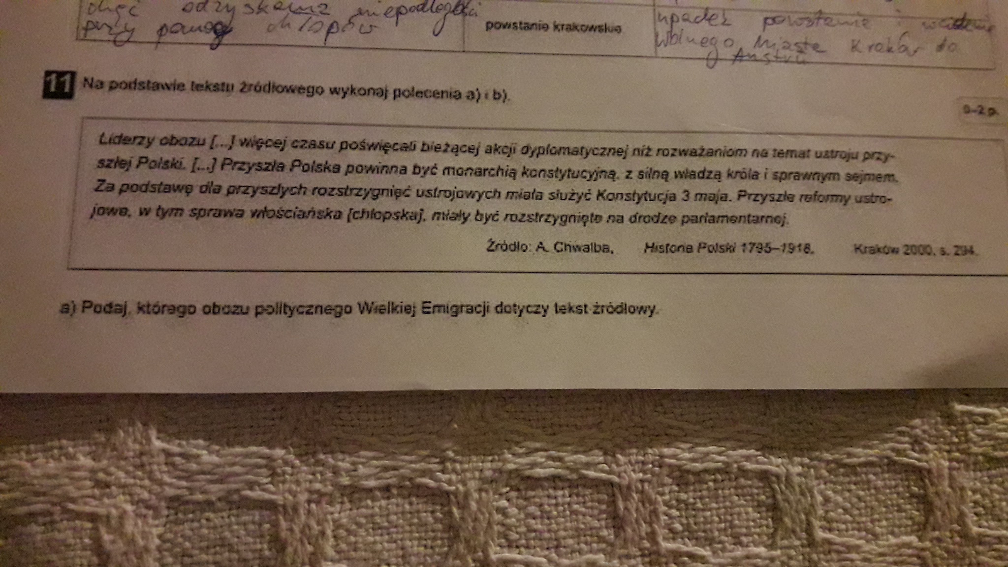 Sprawdzian Europa Po Kongresie Wiedeńskim Klasa 7 Sprawdzian Klasa 7 Historia Europa Po Kongresie Wiedenskim
