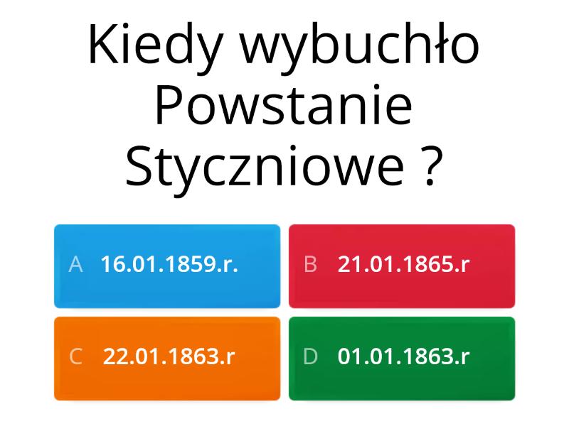Historia Sprawdzian Klasa 8 Dzial 4