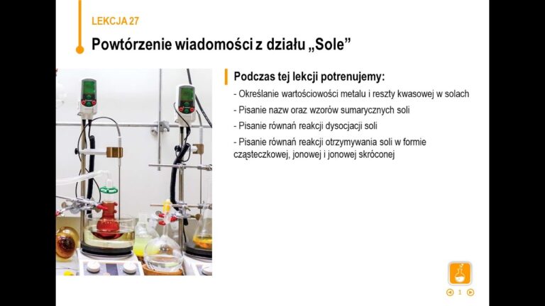 Chemia Klasa 8 Sole Sprawdzian Nowa Era