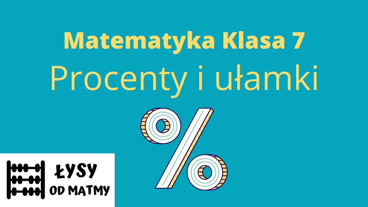 Sprawdzian z matematyki dla klasy 7: Zagadnienia procentowe według Sprawdzian Procenty Klasa 7 Pdf Matematyka Z Plusem