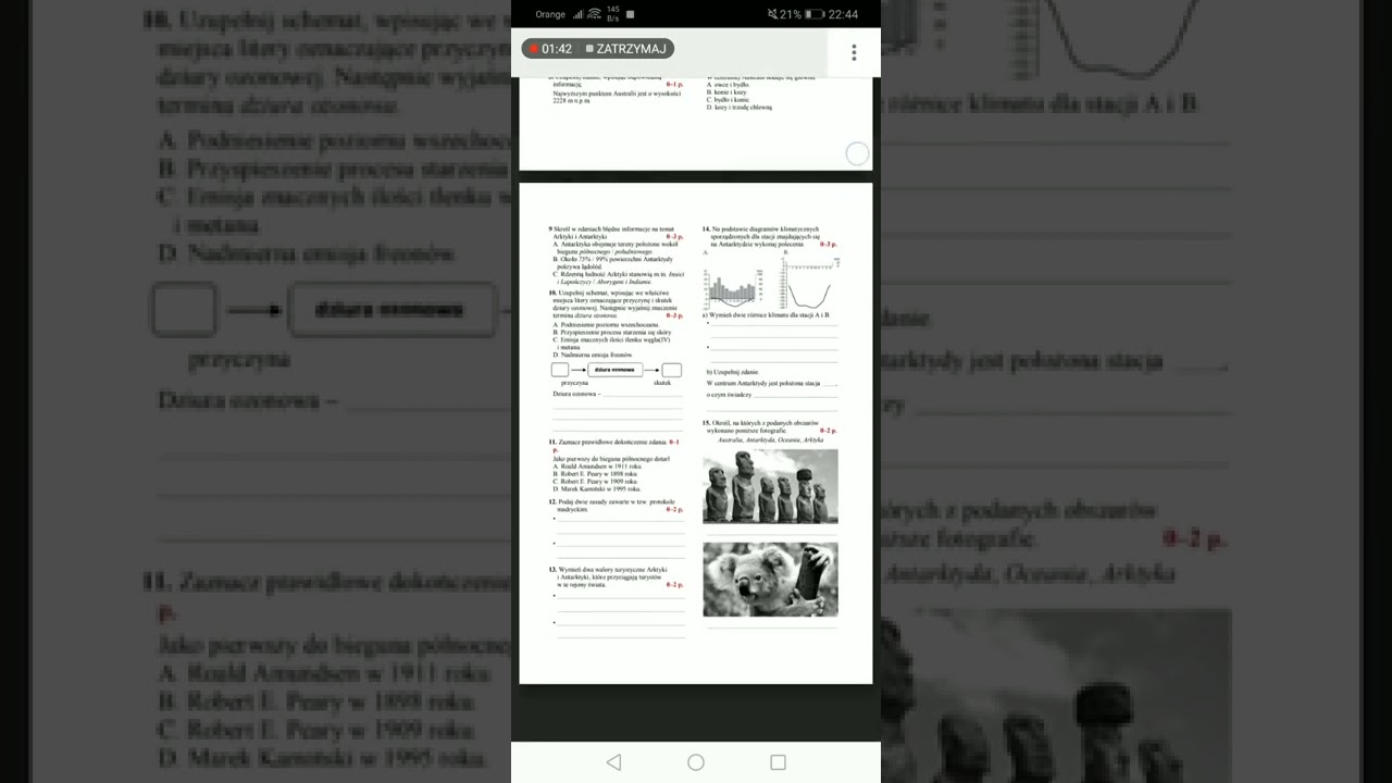 Sprawdziany z geografii dla klasy 8 - STUDIO ENJOY Sprawdzian Klasa 8 Geografia