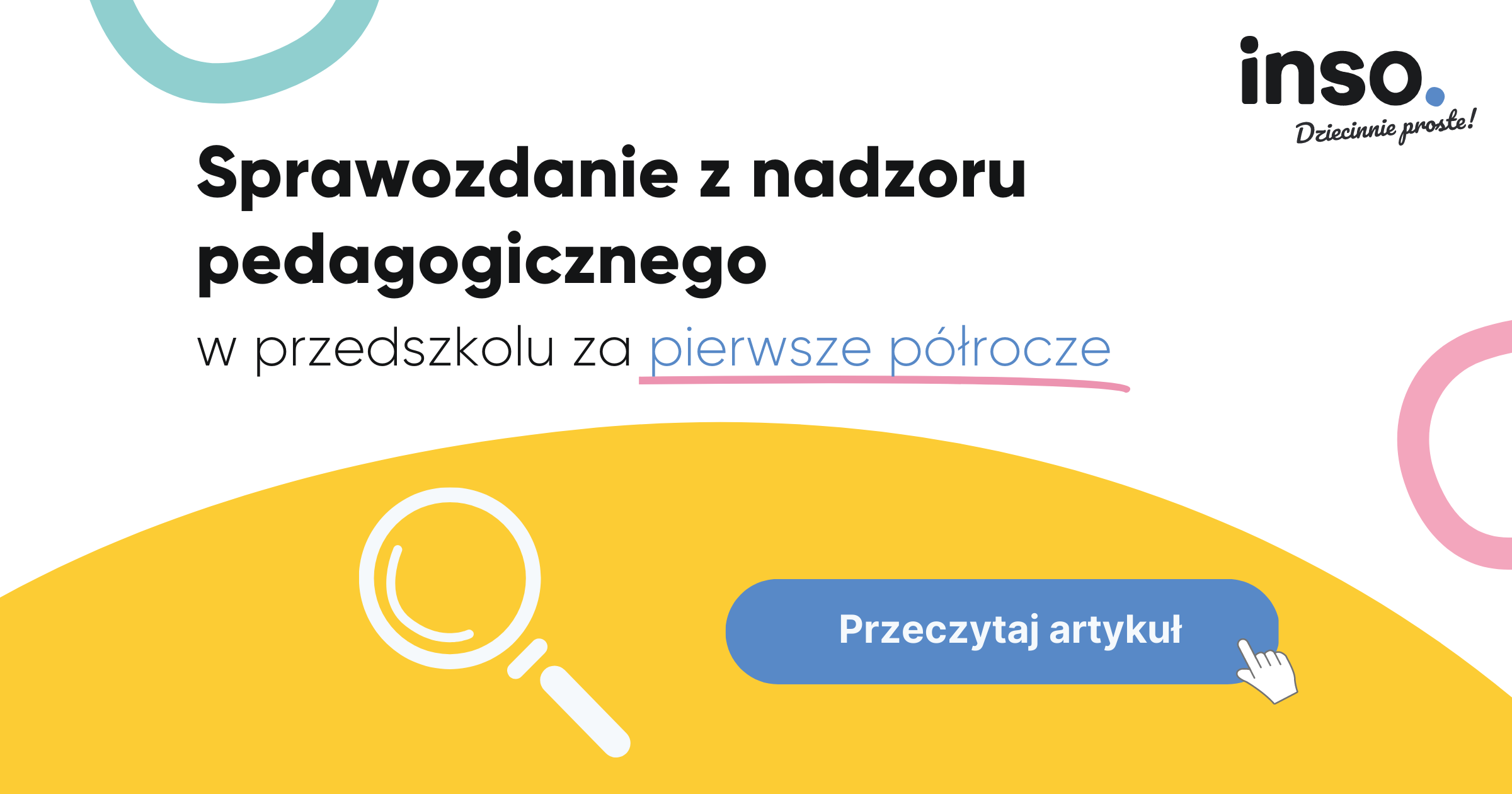Sprawozdanie z nadzoru pedagogicznego w przedszkolu za I półrocze Sprawozdanie Z Nadzoru Pedagogicznego Wzr