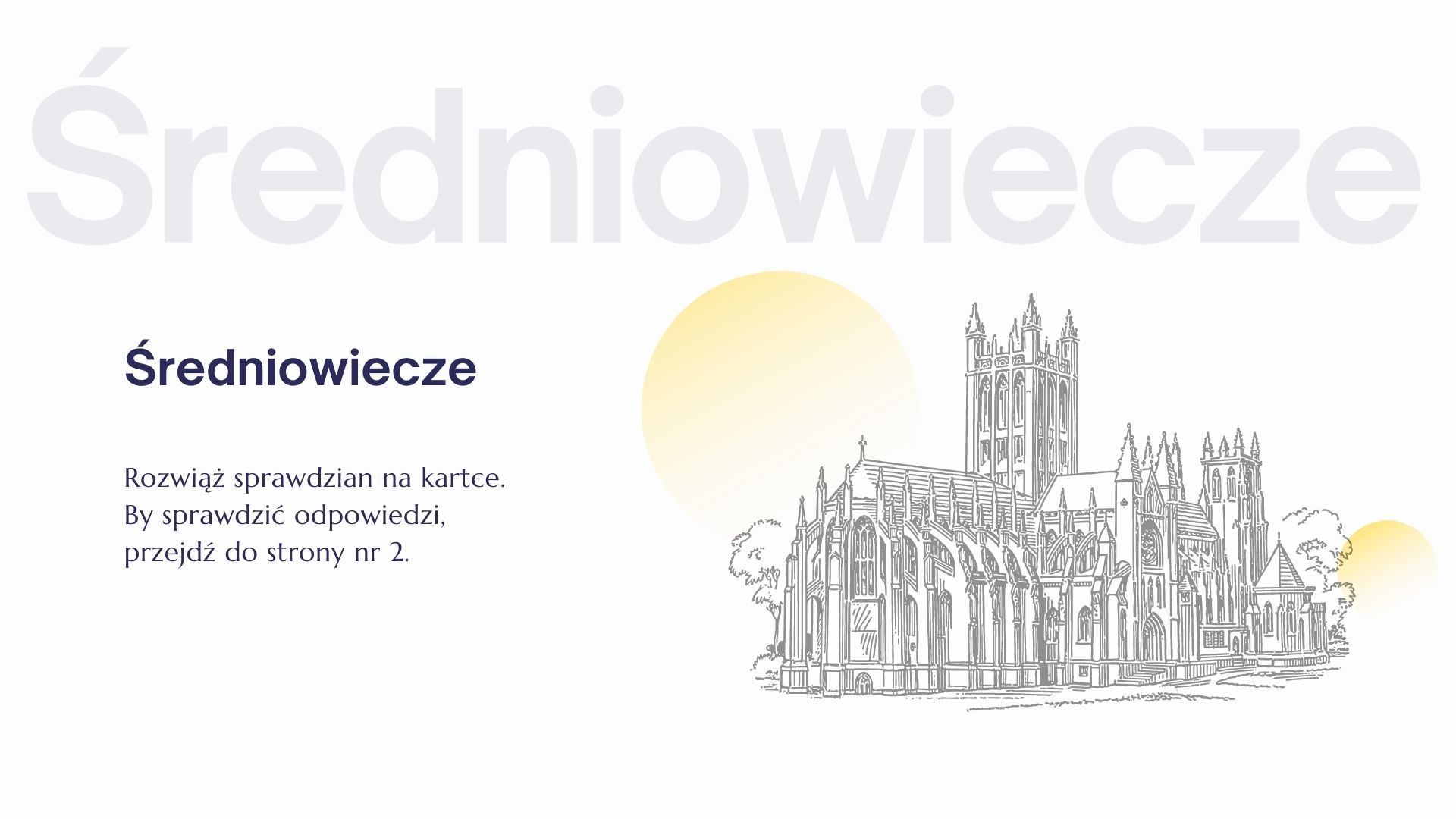 Średniowiecze – test – Język polski Sredniowiecze Test Pdf