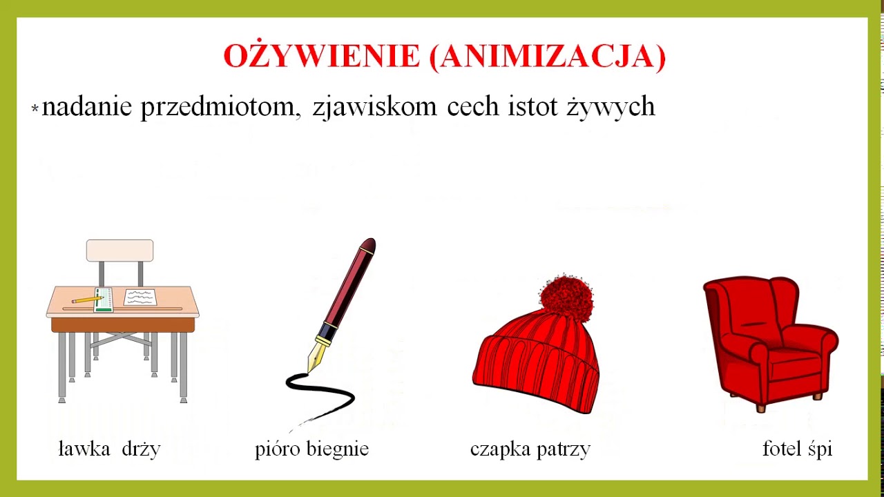 Co To Jest Uosobienie I Ozywienie