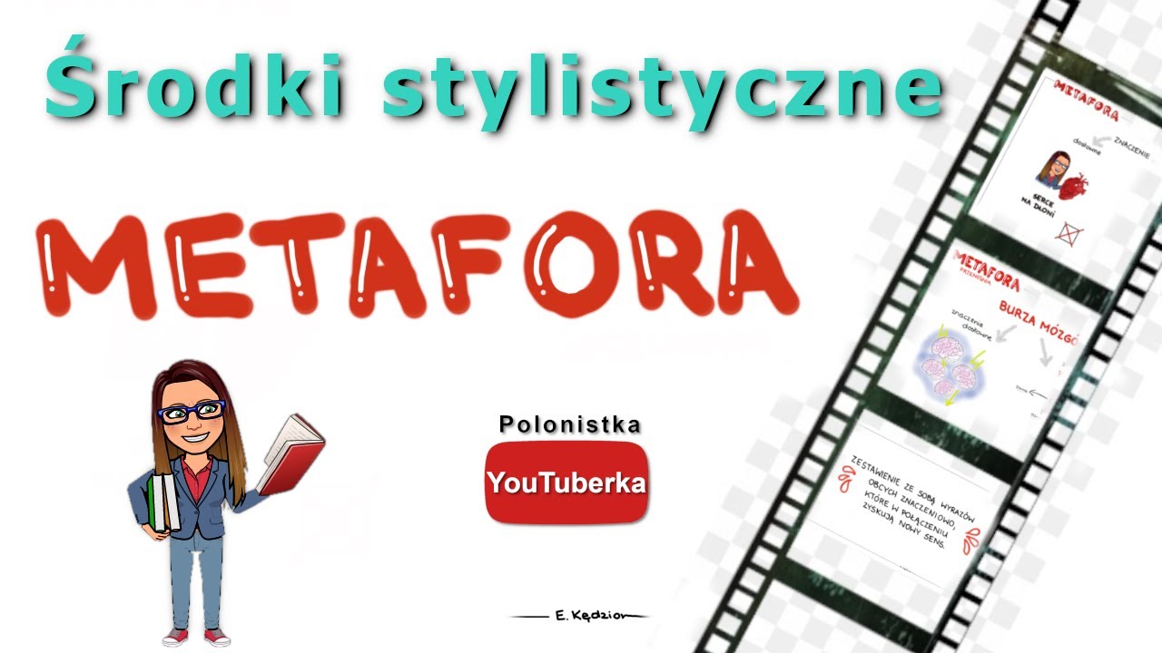 Środki stylistyczne: metafora (przenośnia) - YouTube Figura Stylistyczna Przenosnia