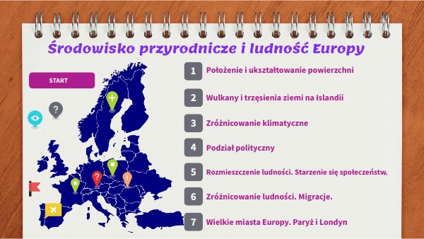 Srodowisko Przyrodnicze I Ludnosc Europy