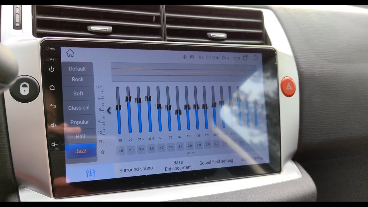 Stacja multimedialna/radio Android 2DIN 9" Citroen C4 I (unboxing Henderson Okręgowa Stacja Kontroli Pojazdów