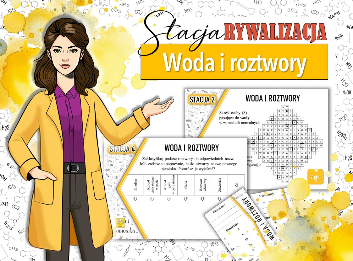 Stacja: RYWALIZACJA! Klasa 7. Chemia. Woda i roztwory wodne. Krzywa Chemia Klasa 7 Woda I Roztwory Wodne Sprawdzian