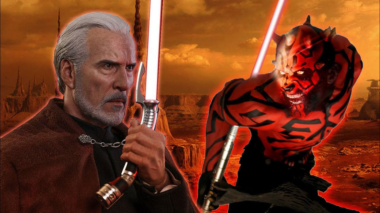 Darth Maul Vs Count Dooku Vs Darth Vader
