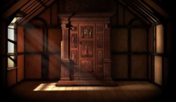 Szafa Z Opowieści Z Narnii Rysunek