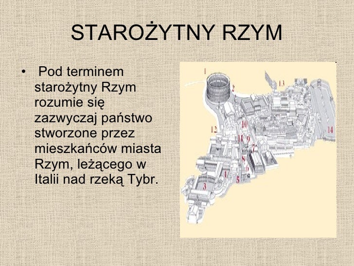 Quizy Starozytny Rzym Klasa 5