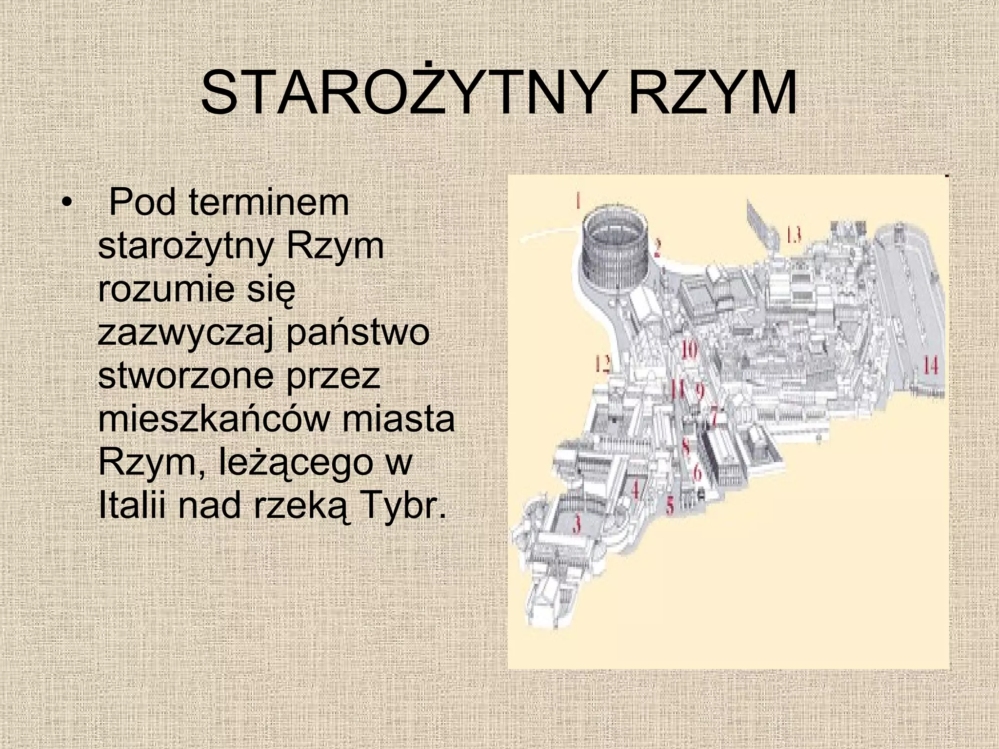 Starozytny rzym | PPT Test Z Historii Klasa 5 Starozytny Rzym