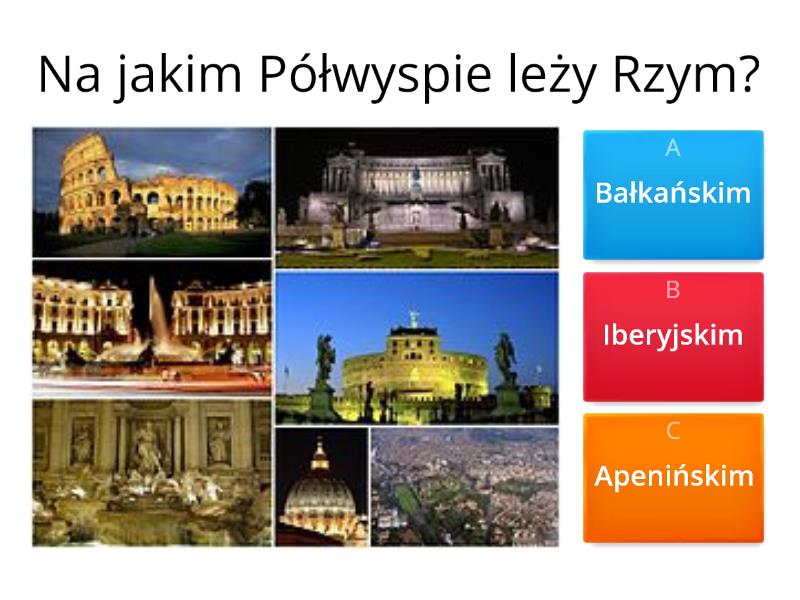 Starożytny Rzym - Test Starozytny Rzym Klasa 5 Test