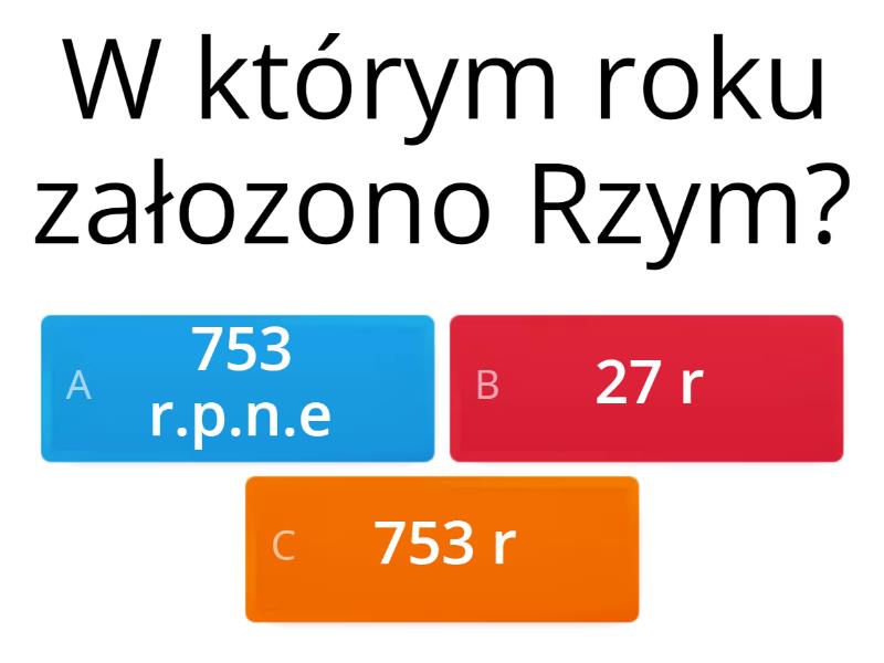Test Starozytny Rzym Klasa 5