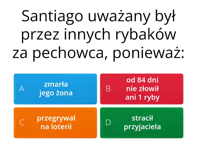 "Stary człowiek i morze" - Test Stary Człowiek I Morze Test Nowa Era