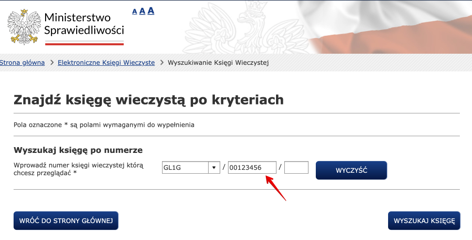 Jak Poprawnie Wpisac Numer Ksiegi Wieczystej