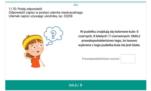 Statystyka i prawdopodobieństwo: ćwiczenia i quizy dla klasy 8, 7 Statystyka I Prawdopodobieństwo Klasa 8