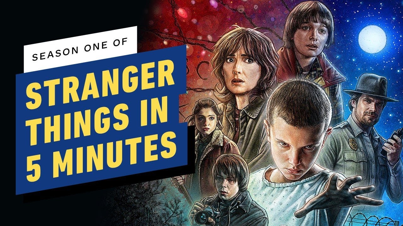 Stranger Things Season 1 In 5 Minutes - YouTube Stranger Things Sezon 1 Odcinek 1