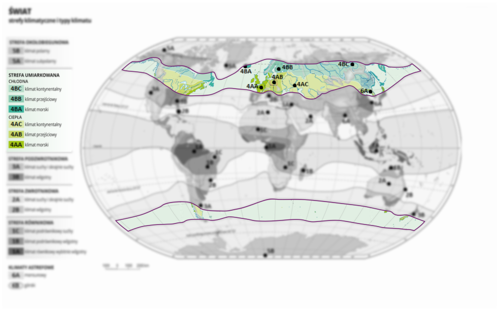 Strefy klimatyczne na Ziemi | Geografia24.pl Strefa Klimatów Okołobiegunowych