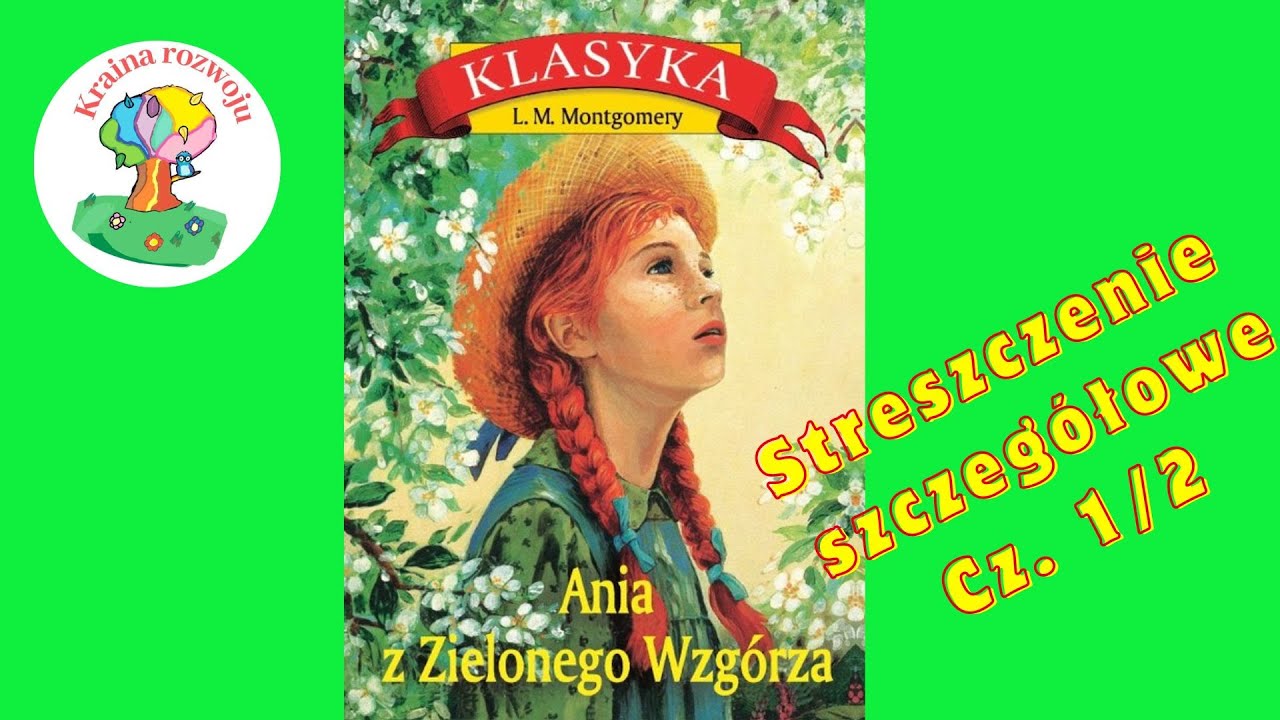 Streszczenie szczegółowe lektury Ania z Zielonego Wzgórza Cześć 1/2 Ania Z Zielonego Wzgórza Streszczenie Rozdziałów