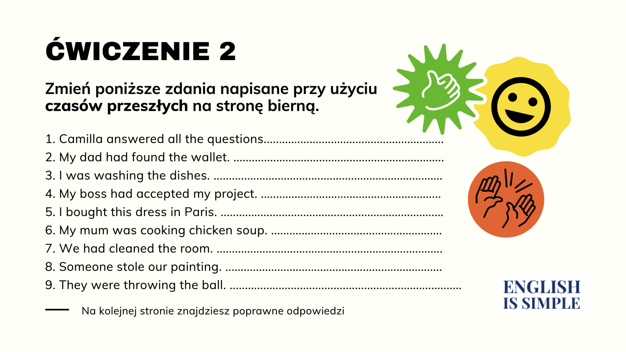 Strona Bierna Angielski Strona Bierna Angielski ćwiczenia I Odpowiedzi Pdf