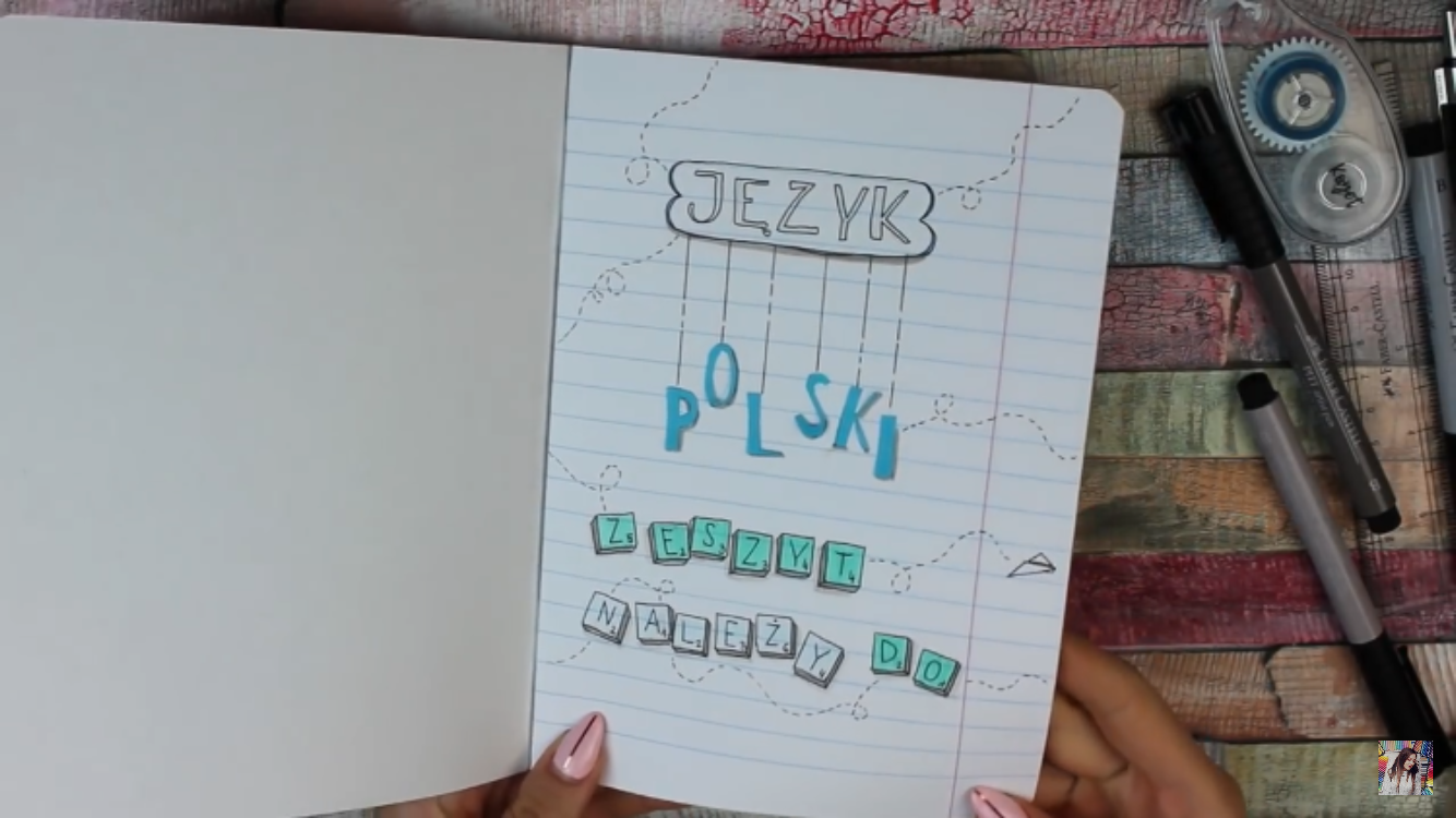 Strona Tytułowa Zeszytu Do Polskiego Pierwsza Strona Zeszytu Od Polskiego
