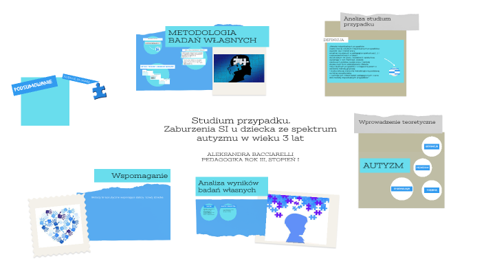Studium Przypadku Dziecka Z Autyzmem