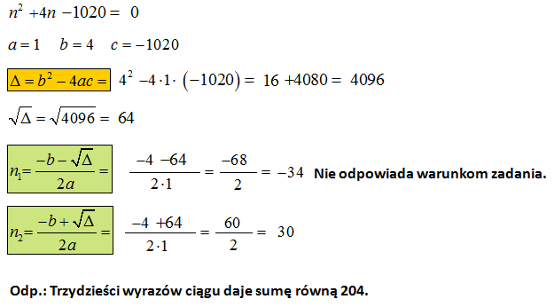 Suma ciągu arytmetycznego - MatFiz24.pl Suma Sześciu Początkowych Wyrazów Ciągu Arytmetycznego Jest Trzy Razy Mniejsza