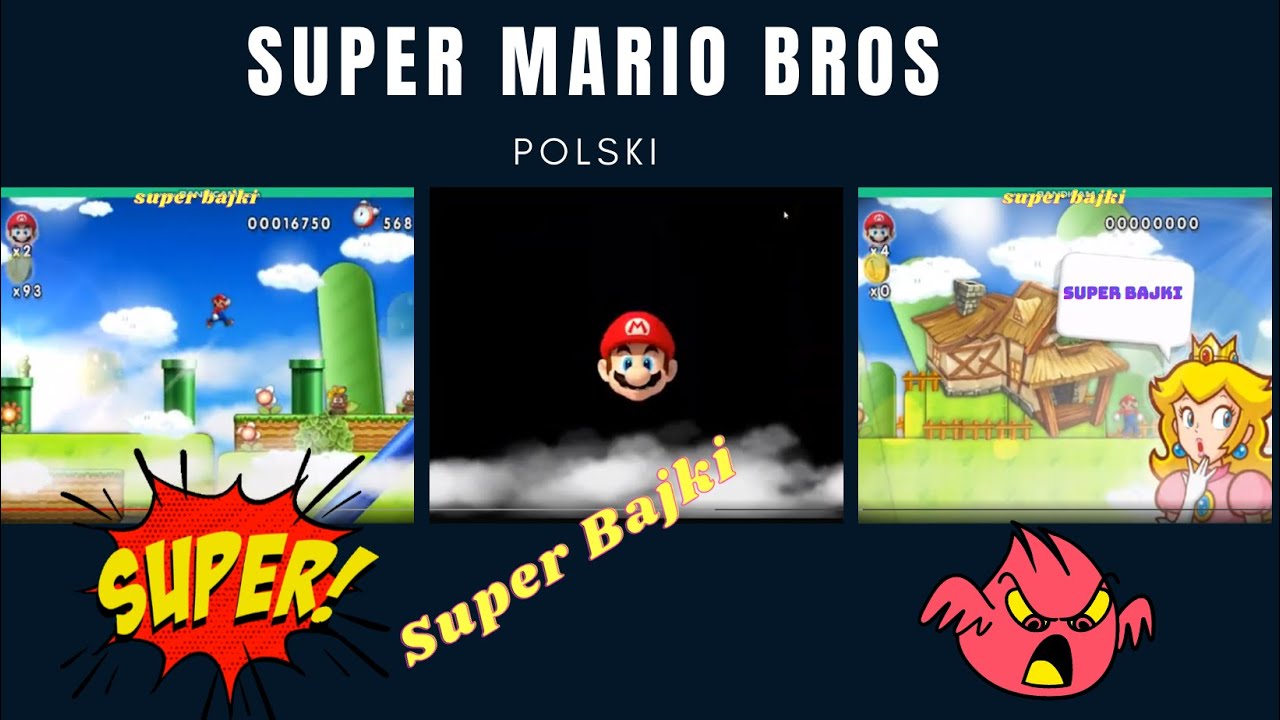 Super Mario Bros 🎇Najciekawsza seria 🌞po polsku 🚨 bajki dla dzieci Bajki Mario Dla Dzieci Po Polsku