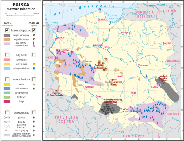 Surowce Mineralne W Polsce Klasa 7