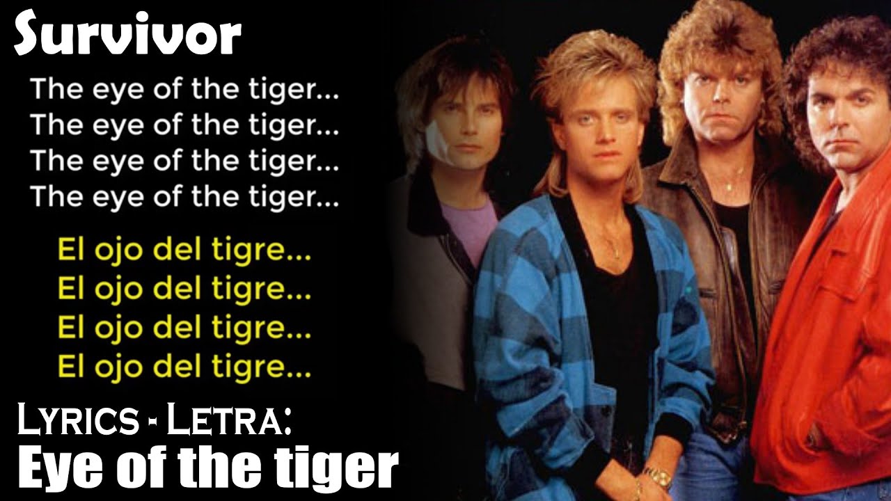 Survivor - Eye of the tiger - (Lyrics Eng-Esp) - YouTube Music Eye Of The Tiger Female Singer