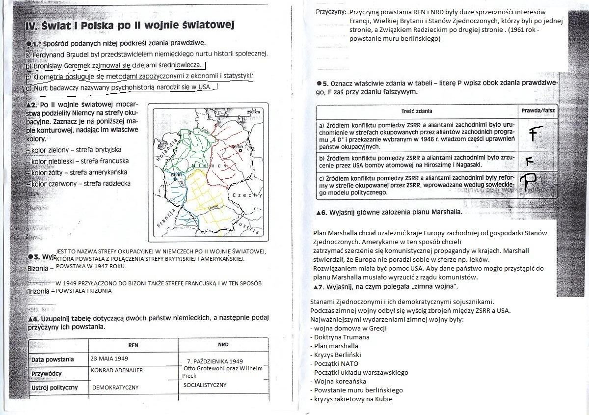 świat i polska po ii wojnie światowejNa Jutro. Proszę pomóżcie - Brainly.pl Swiat Po Ii Wojnie Swiatowej Sprawdzian Klasa 8 Nowa Era