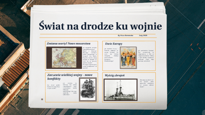 Świat na drodze ku wojnie by E. Borowska on Prezi Swiat Na Drodze Ku Wojnie Notatka