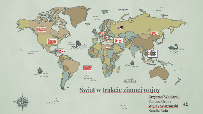 Świat w trakcie zimnej wojny by Prezentacja Geografia on Prezi Zimna Wojna Sprawdzian Klasa 8