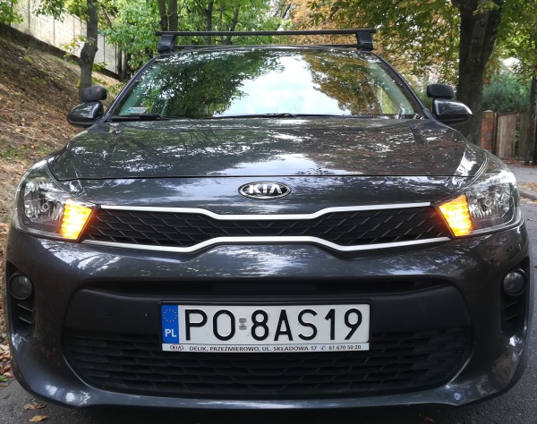 Światła awaryjne KIA RIO IV | Egzamin na placu | Instruktor nauki jazdy Czy Masz Prawo Wlaczyc Swiatla Awaryjne Gdy Kierujesz Holowanym Pojazdem