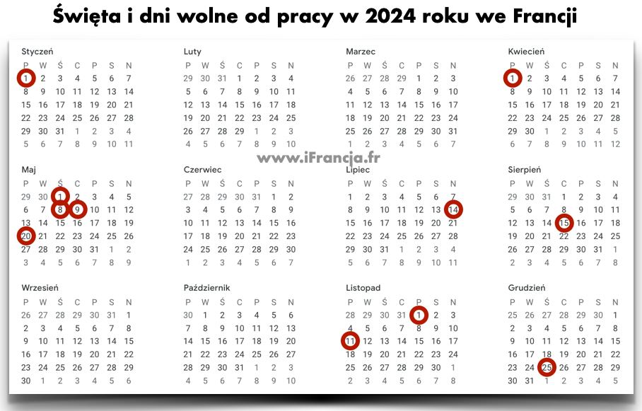 Dni Wolne Od Pracy 2020 Francja