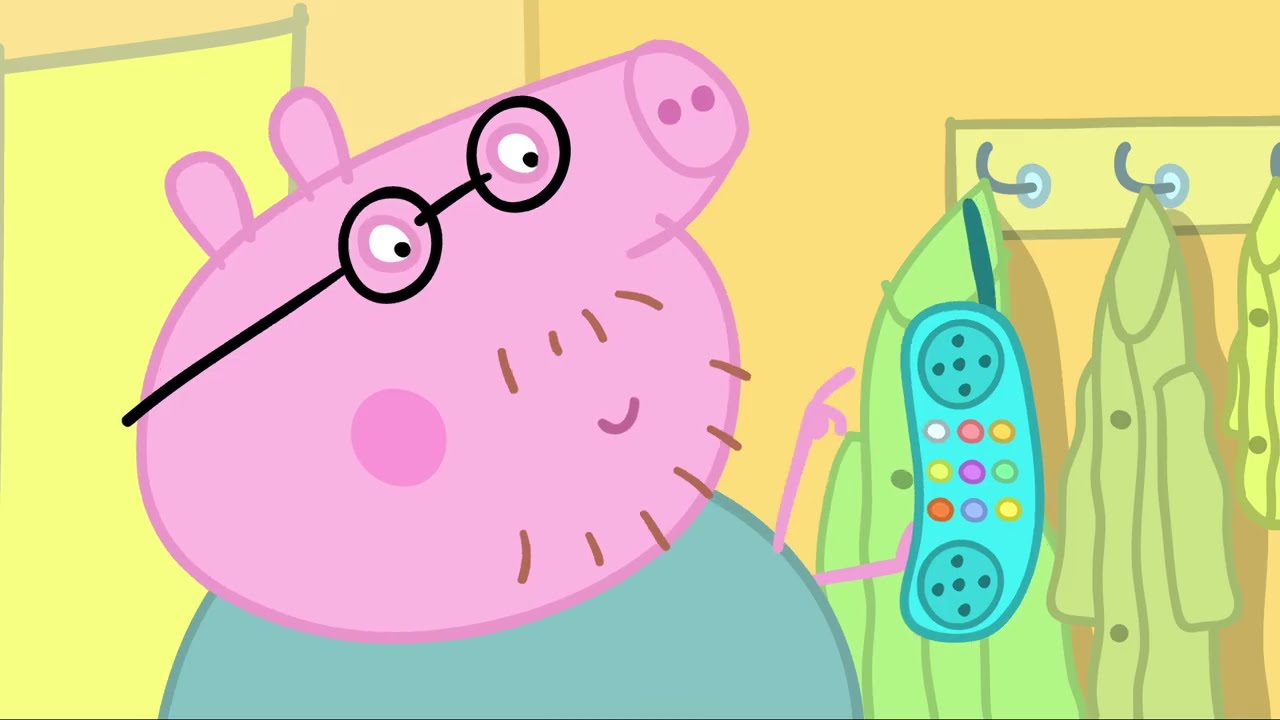 Świnka Peppa | Biuro Taty swinki | Bajki Po Polsku | Peppa po Polsku Jak Sie Nazywa Tata Swinki Peppy