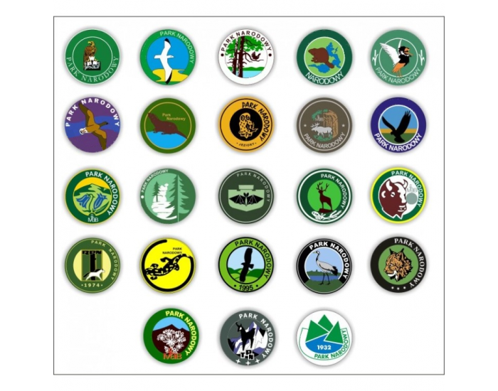 Symbole Parków Narodowych w Polsce — Printable Worksheet Symbole Parkow Narodowych Do Kolorowania
