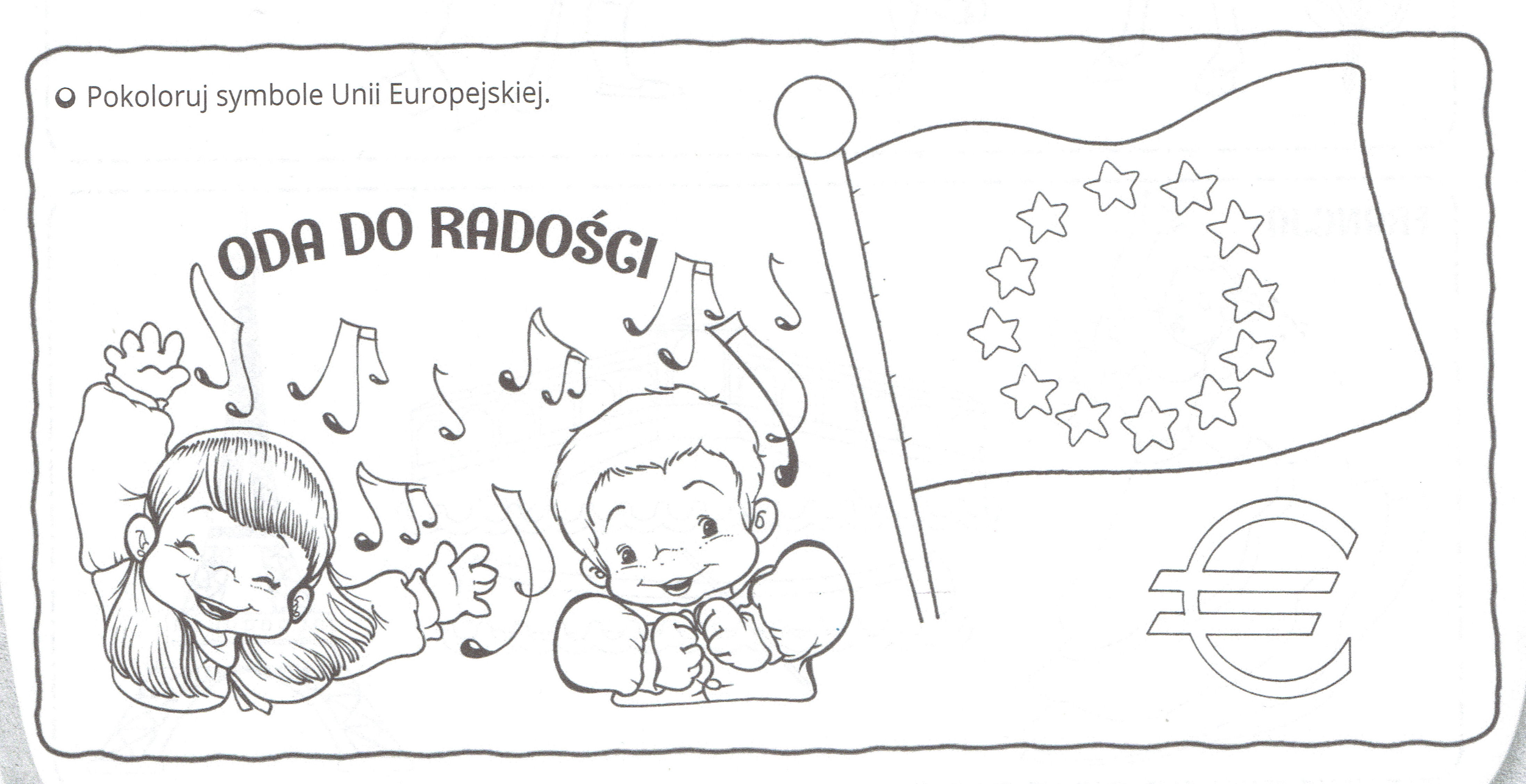 Symbole Unii Europejskiej | Szkoła Podstawowa nr 1 im. Lotników Symbole Unii Europejskiej Dla Dzieci