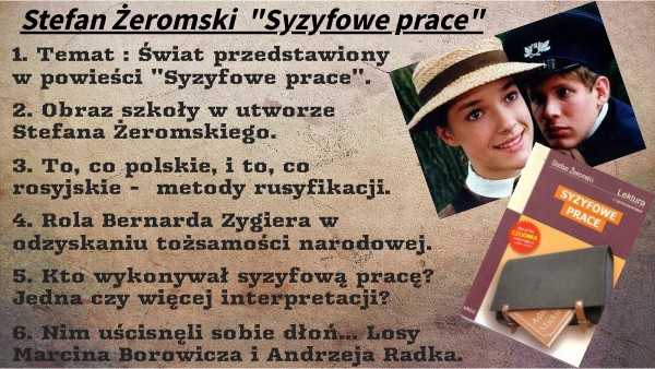 Syzyfowe prace Syzyfowe Prace Czas I Miejsce Akcji