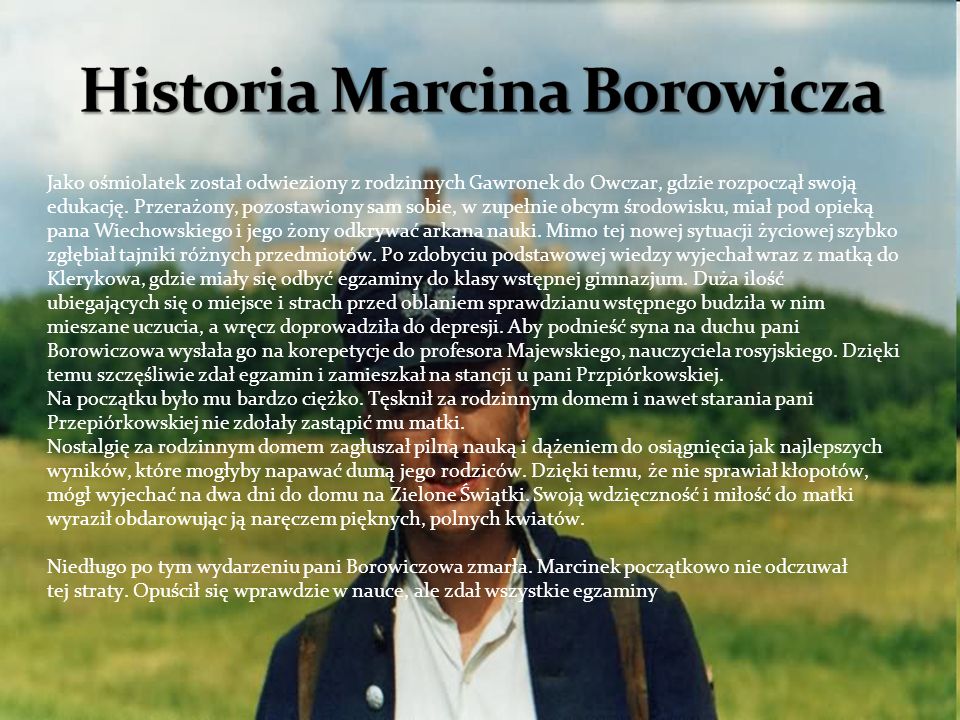 Syzyfowe prace Stefan Żeromski. - ppt pobierz Uczucia Marcina Borowicza Podczas Lekcji Polskiego