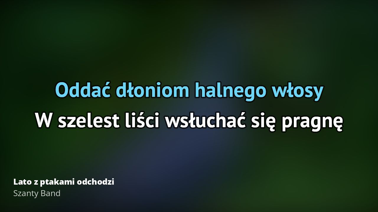 Szanty Band – Lato z ptakami odchodzi | Tekst piosenki, tłumaczenie Lato Z Ptakami Odchodzi Tekst