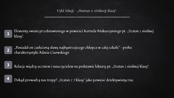 Streszczenie Szatan Z 7 Klasy Szczegolowe