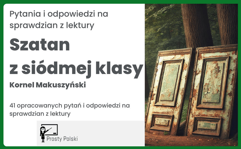 Szatan Z Siódmej Klasy Test Z Odpowiedziami Pdf