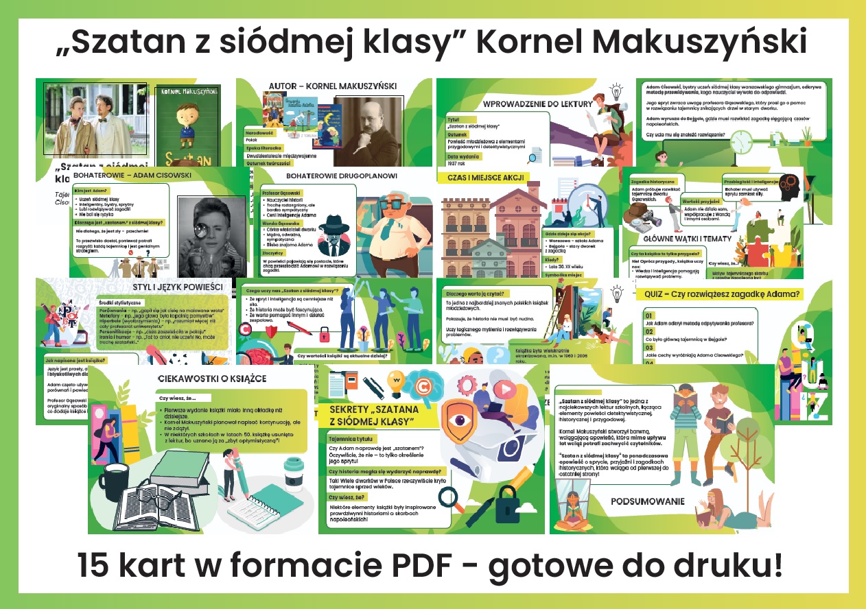 Szatan z siódmej klasy - gazetka szkolna PDF - 2024 Szatan Z Sidmej Klasy Sprawdzian